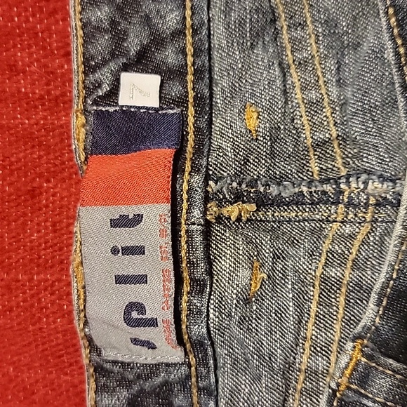 Womens Denim Split Skirt - Picture 5 of 5